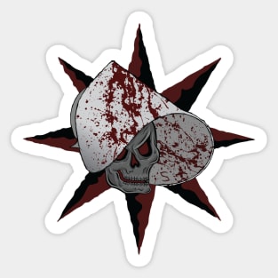 Handmaid Skull Sticker